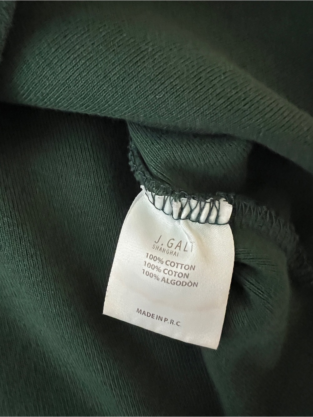 Green Polo Button-Front Top - Picture 4 of 4